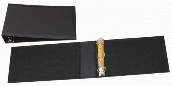 CARPETA "ELEGANCE" COSIDA, CON HERRAJE (TABLOIDE)